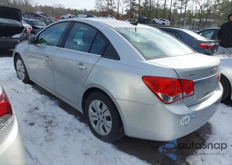 2012 Chevrolet Cruze Ls z USA, uszkodzony, nr VIN 1G1PC5SH0C7408136